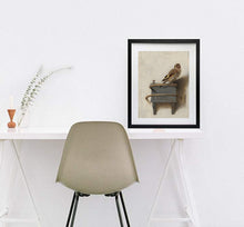 Load image into Gallery viewer, The Goldfinch by Carel Fabritius Bird art frame Art print canvas print home wall art