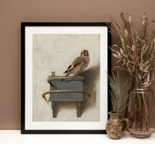 Load image into Gallery viewer, The Goldfinch by Carel Fabritius Bird art frame Art print canvas print home wall art
