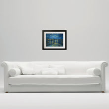 Load image into Gallery viewer, Starry Night over the Rhone by Vincent Van Gogh Van gogh Starry Night Vincent Van Gogh Canvas print Giclee Print