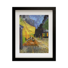 Load image into Gallery viewer, Cafe Terrace at Night by Vincent Van Gogh Van gogh Beach Vincent Van Gogh Canvas print Giclee Print Coffee sign bar sign Cafe