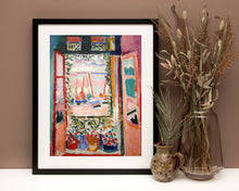 Load image into Gallery viewer, Open Window at Collioure Henri Matisse  Canvas print Matisse art artwork