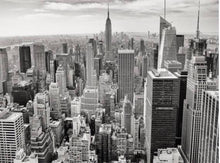 Load image into Gallery viewer, New York wall art black and white photography framed art prints Set of 5