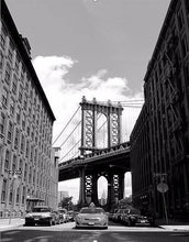 Load image into Gallery viewer, New York wall art black and white photography framed art prints Set of 5