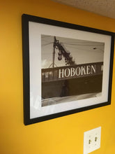 Load image into Gallery viewer, Hoboken NJ Hoboken Sign Hoboken welcome Hoboken New Jersey artworkHoboken NJ Hoboken framed Wall art artwork Poster