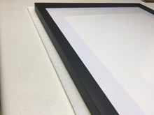Load image into Gallery viewer, Custom size Black frames made of wood with glass Picture frames