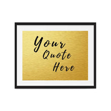 Load image into Gallery viewer, Personalized Print Personalized Poster lyrics poster print lyric artworkCustom Quote Print CUSTOM QUOTE custom print quote Print