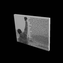 Load image into Gallery viewer, Rocky Balboa movie poster quote Wall Art Print Rocky Balboa poster Rocky Balboa Movie poster Rocky Balboa quote