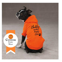 Load image into Gallery viewer, Pet Hoodie Custom Dog cat puppy Hoodie logo text