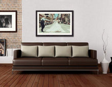 Load image into Gallery viewer, 20x30 Poster frame Black wood for 20x30 Picture or poster print