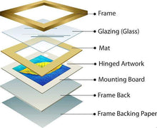 Load image into Gallery viewer, 20x30 Poster frame Black wood for 20x30 Picture or poster print