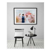 Load image into Gallery viewer, Anniversary Gift Vows print 1st year anniversary Anniversary gift for wife Personalized gifts for couple First Anniversary Paper Gift