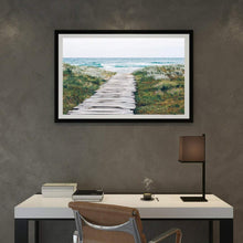 Load image into Gallery viewer, Wall art Beach art Framed wall art Sandy beach artworklandscape landscape wall art Poster