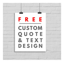 Load image into Gallery viewer, custom poem print custom poem mindfulness gift poem print poetry poetry art custom sign custom wall sign custom framed quote print
