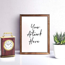 Load image into Gallery viewer, Custom sign print Custom quote print  make a sign quote print Custom Quote Print Quote prints Custom typewriter print poster art