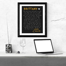 Load image into Gallery viewer, Best friend gift frienship gift Custom best friend gift personalized for her friendship gift wall art for best friend