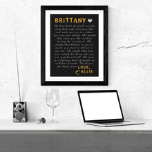 Load image into Gallery viewer, Best friend gift frienship gift Custom best friend gift personalized for her friendship gift wall art for best friend