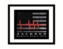 Load image into Gallery viewer, First Responder EMS EMT Gift Paramedic Gift EMT Graduation Gift Paramedic Decor Firefrighter Gift First Responder Gift Police gift