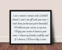 Load image into Gallery viewer, Custom Quote print wall art framed or art print  Custom Poster Framed with custom favorite quote print sign