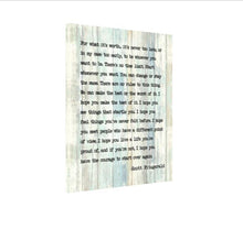 Load image into Gallery viewer, F Scott Fitzgerald Quote For What It's WorthInspirational courage print F Scott Fitzgerald inspirational print inspirational gift