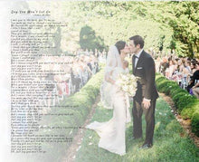 Load image into Gallery viewer, Gift for wife anniversary gift framed wall art