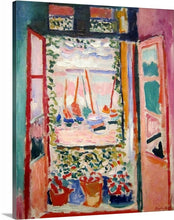 Load image into Gallery viewer, Open Window at Collioure Henri Matisse  Canvas print Matisse art artwork