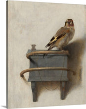 Load image into Gallery viewer, The Goldfinch by Carel Fabritius Bird art frame Art print canvas print home wall art