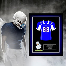 Load image into Gallery viewer, Football Jersey Frame High School Senior Night