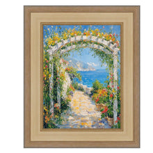 Load image into Gallery viewer, Wide Antique Silver Gold Wash Picture Frame 