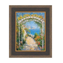 Load image into Gallery viewer, 16x20 Frame Wide Black Antique Gold Picture Frame