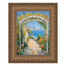Load image into Gallery viewer, Wide Dark Gold Ornate Vine Picture Frame