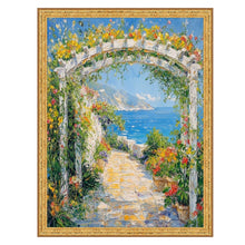 Load image into Gallery viewer, Contemporary Modern Slim Bright Gold Pebbled Texture Picture Frame 