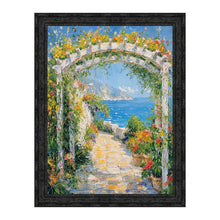 Load image into Gallery viewer, Industrial Iron Black Rail Picture Frame 