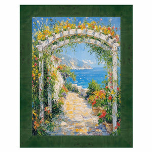 16x20 Frame Green Burl Wood Flat Picture Frame