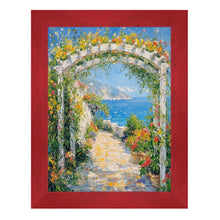 Load image into Gallery viewer, Red Burl Wood Flat Picture Frame 