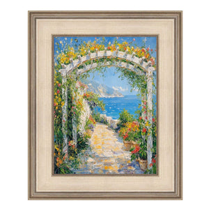 16x20 Frame  Contemporary Wide Silver Leaf Flat Panel Picture Frame