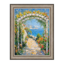 Load image into Gallery viewer, 11x14 Frame Industrial Silver Metal Slope Picture Frame