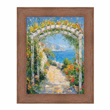Load image into Gallery viewer, Rust Brown Grain Barnwood Picture Frame 