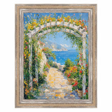 Load image into Gallery viewer, Nautical Rope Dock Boat Rustic White Wash Picture Frame 