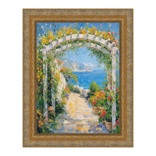 Load image into Gallery viewer, Victorian Antique Gold Orante Picture Frame 