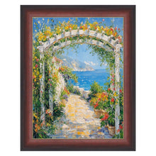 Load image into Gallery viewer, 16x20 Frame Diploma Mahogany With Gold Line Picture Frame