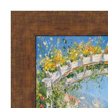 Load image into Gallery viewer, Wide Antique Gold Bronze Flat Picture Frame