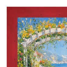 Load image into Gallery viewer, Red Burl Wood Flat Picture Frame 