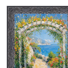 Load image into Gallery viewer, Renaissance Silver Black Ornate Picture Frame 