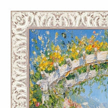 Load image into Gallery viewer, Vintage Ornate White Wash Picture Frame