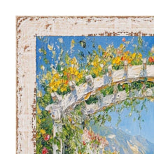 Load image into Gallery viewer, Slim White Creme Chabi Chic Farmhouse Rustic Picture Frame 