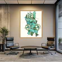 Load image into Gallery viewer, Corporate Office Decor Art 40x60 Frame  | Business Office Wall Art