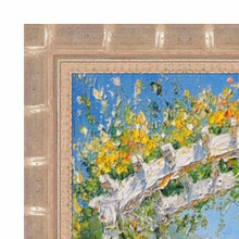 Load image into Gallery viewer, Boho Silver Bamboo Wood Picture Frame