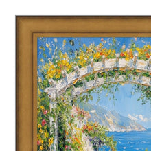 Load image into Gallery viewer, Industrial Gold Metal Slope Picture Frame 