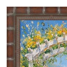 Load image into Gallery viewer, Boho Dark Brown Bamboo Picture Frame