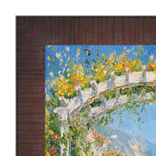 Load image into Gallery viewer, 11x14 Frame Wood Grain Mahogany Ven Slope Picture Frame